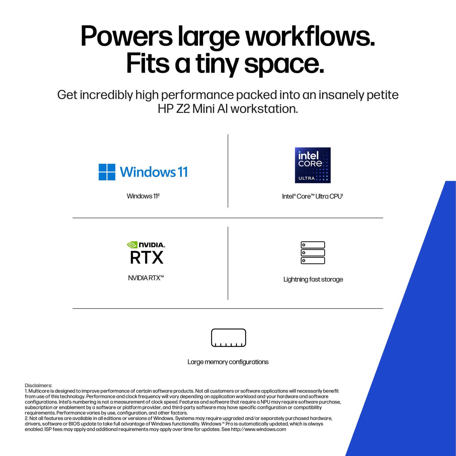 HP Z2 Mini G1i AI Workstation - Intel Core Ultra 9, 32GB RAM, 1TB SSD, NVIDIA RTX 2000 - Image 9