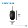 HP 128 Laser Wired USB Mouse for Comfortable All-Day Use - Image 5
