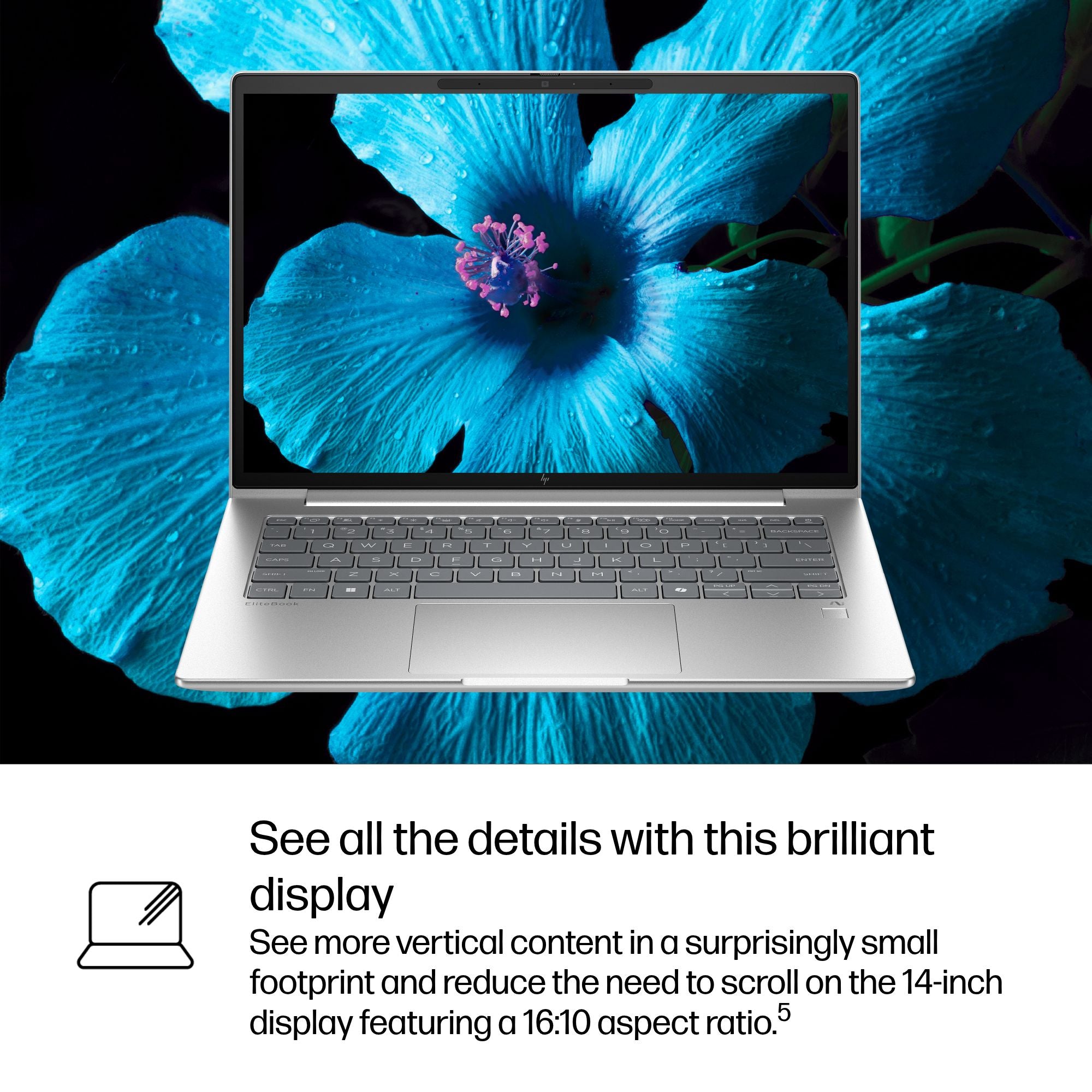 HP X1-26-100 Snapdragon X 16GB RAM 512GB SSD Qualcomm Adreno Graphics 14" WUXGA Windows 11 Pro - Image 11