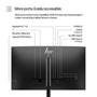 HP 524pf Series 5 Pro 23.8" Full HD Monitor IPS Panel 100Hz - Image 4