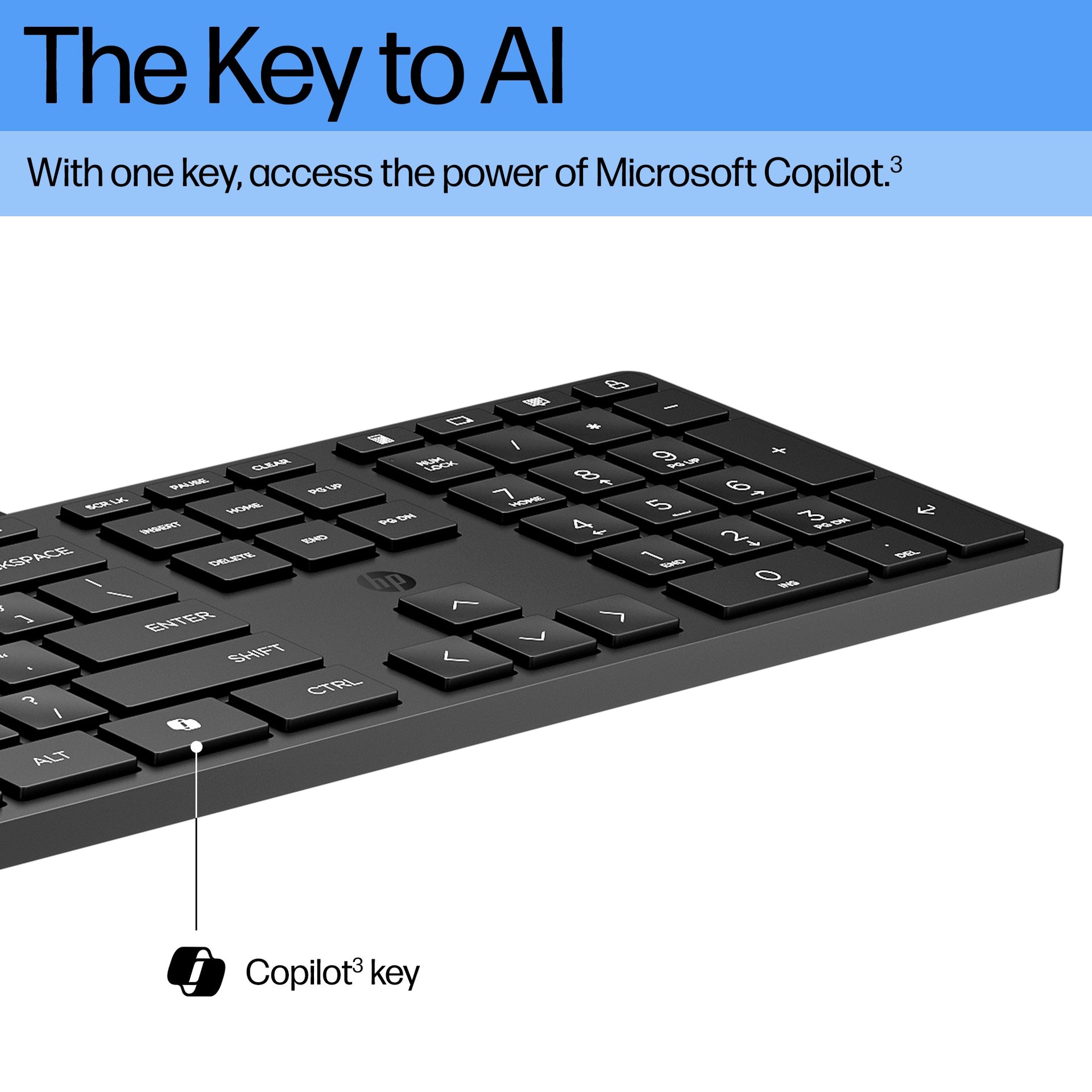 HP Wired Desktop 320K Keyboard - Compact, Durable, and Eco-Friendly - Image 8