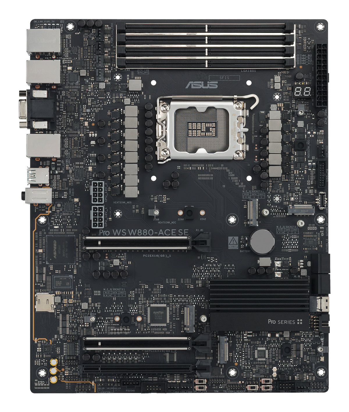 ASUS 1851 PRO WS W880-ACE SE Intel W880 ATX