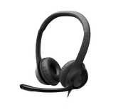 Logitech H390 USB Wired Headset with Noise-Canceling Mic