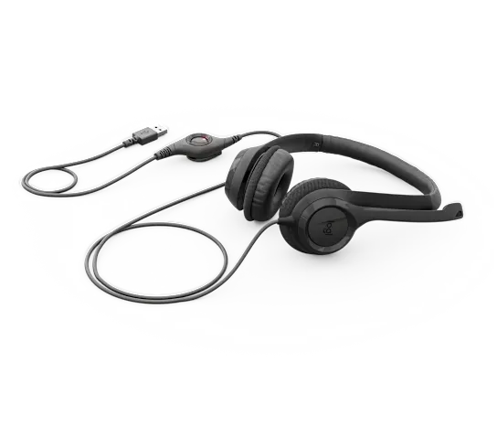 Logitech H390 USB Wired Headset with Noise-Canceling Mic - Image 2