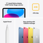 Ipad A16 128Gb Wifi Cellular Blue — Image 7