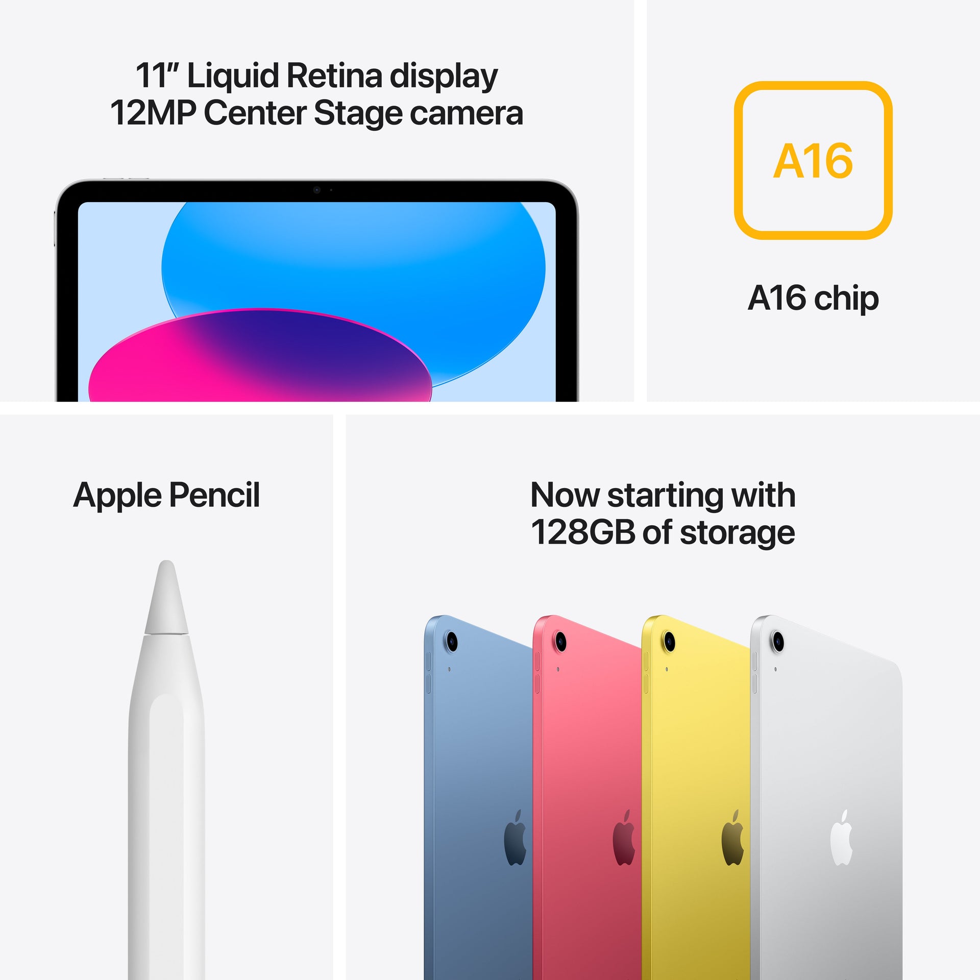 Ipad A16 256Gb Wifi Cellular Silver — Image 6