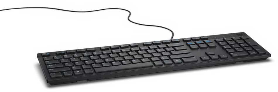 Dell KB216 Wired Keyboard – UK QWERTY – Black