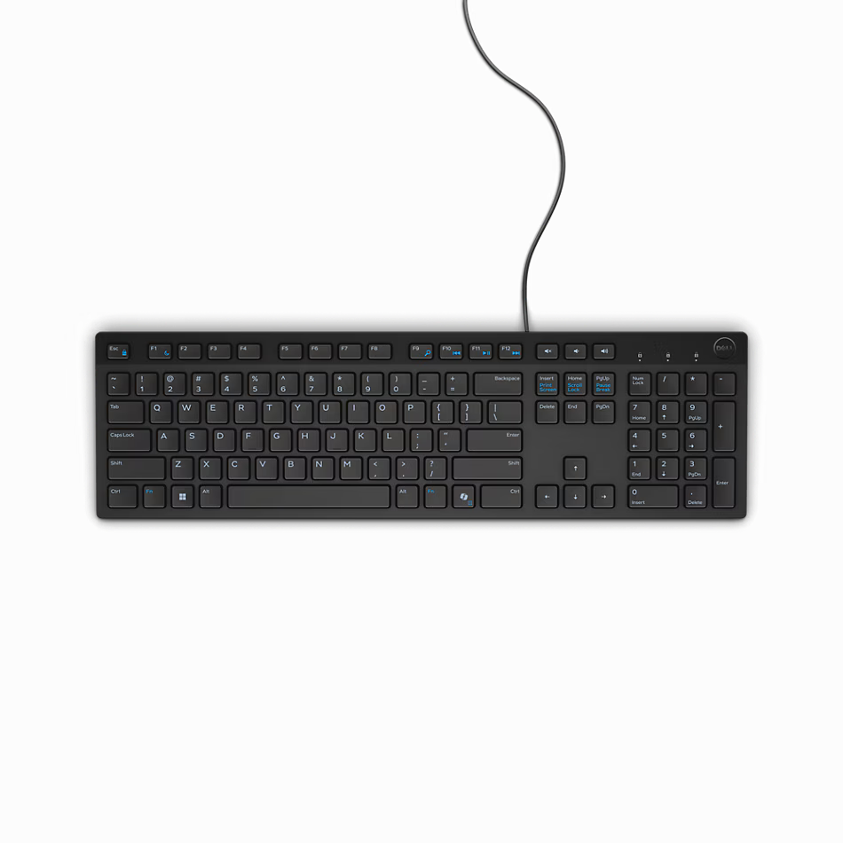 Dell KB216 Wired Keyboard – UK QWERTY – Black - Image 2