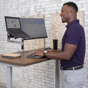 Ergotron LX Dual Monitor Arm Stacking Desk Mount (45-248-026)