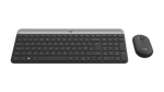 Logitech MK470 Slim Wireless Keyboard &amp; Mouse Combo UK QWERTY – Graphite - Image 3