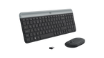 Logitech MK470 Slim Wireless Keyboard &amp; Mouse Combo UK QWERTY – Graphite - Image 4