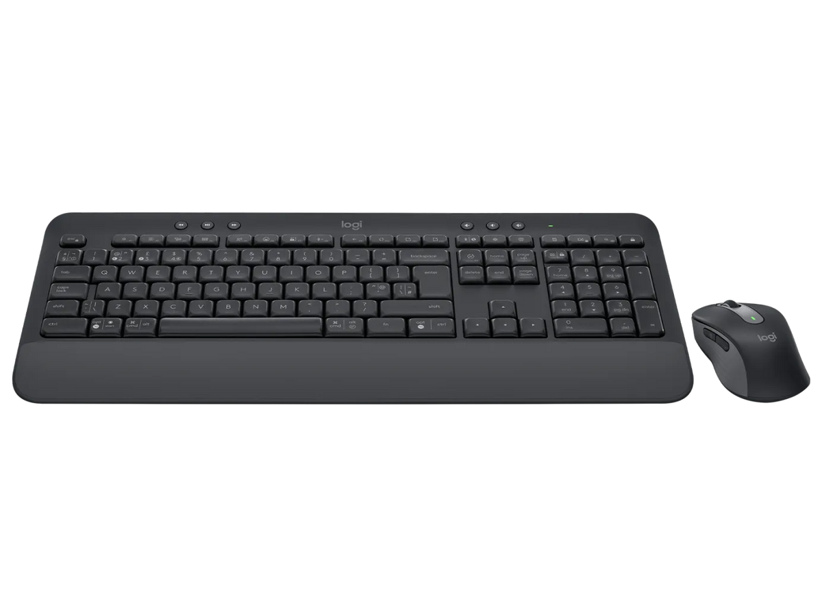Logitech Signature MK650 Wireless Keyboard &amp; Mouse Combo Graphite UK - Image 2