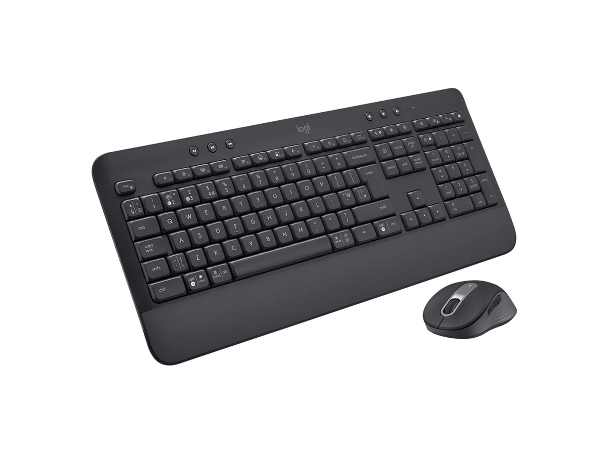 Logitech Signature MK650 Wireless Keyboard &amp; Mouse Combo Graphite UK - Image 3