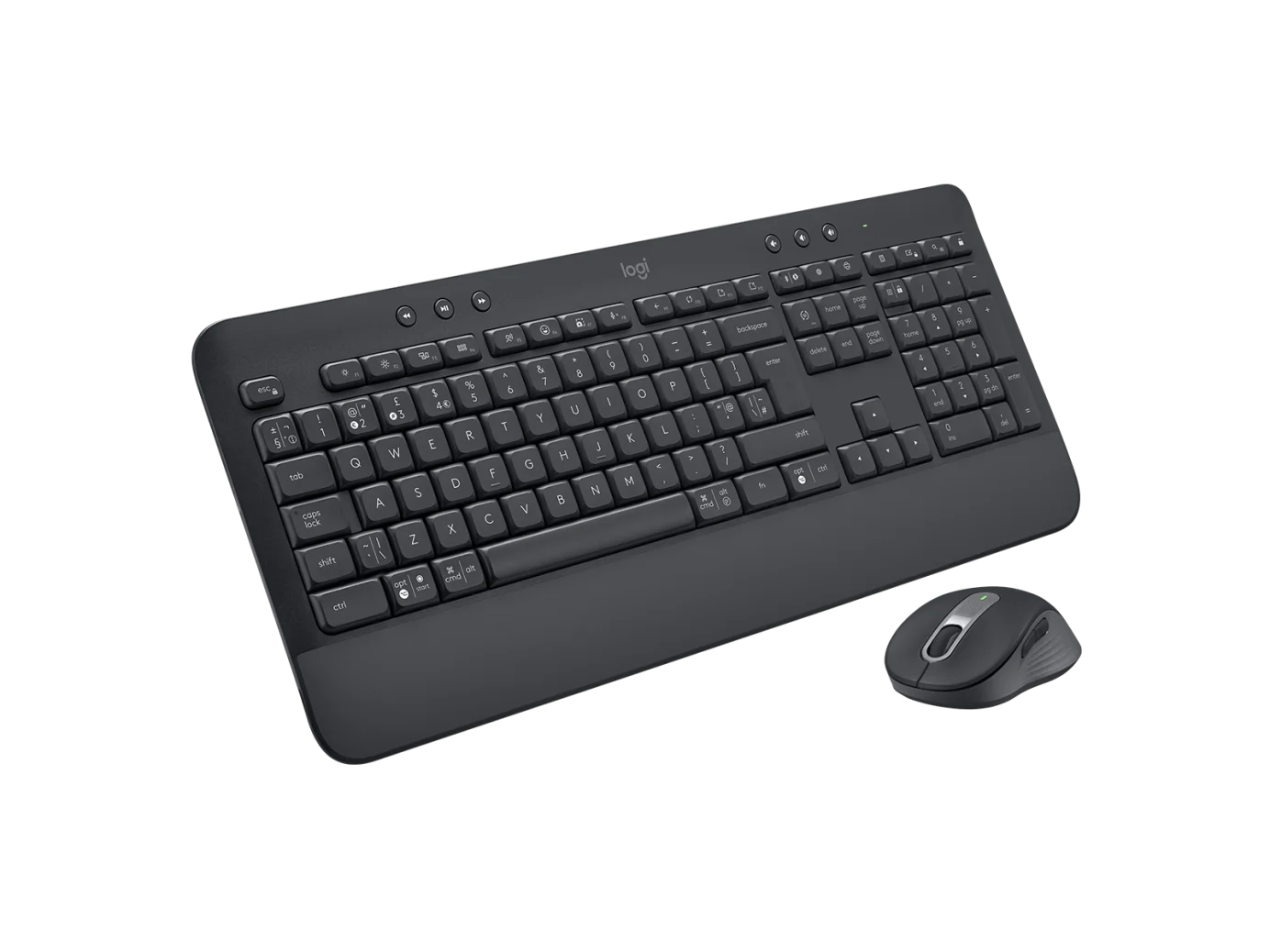 Logitech Signature MK650 Wireless Keyboard &amp; Mouse Combo Graphite UK - Image 3