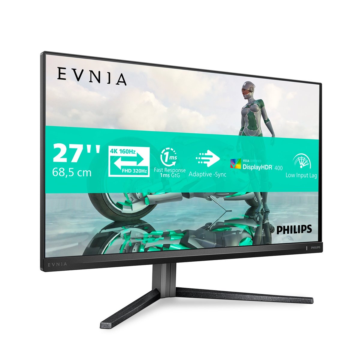 Philips Evnia 3000 27M2N3800A 27" 4K UHD Monitor IPS Panel 320Hz | Image 2