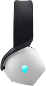Alienware AW725H Wireless Gaming Headset with Bluetooth 5.3 and USB-C Receiver – Lunar Light