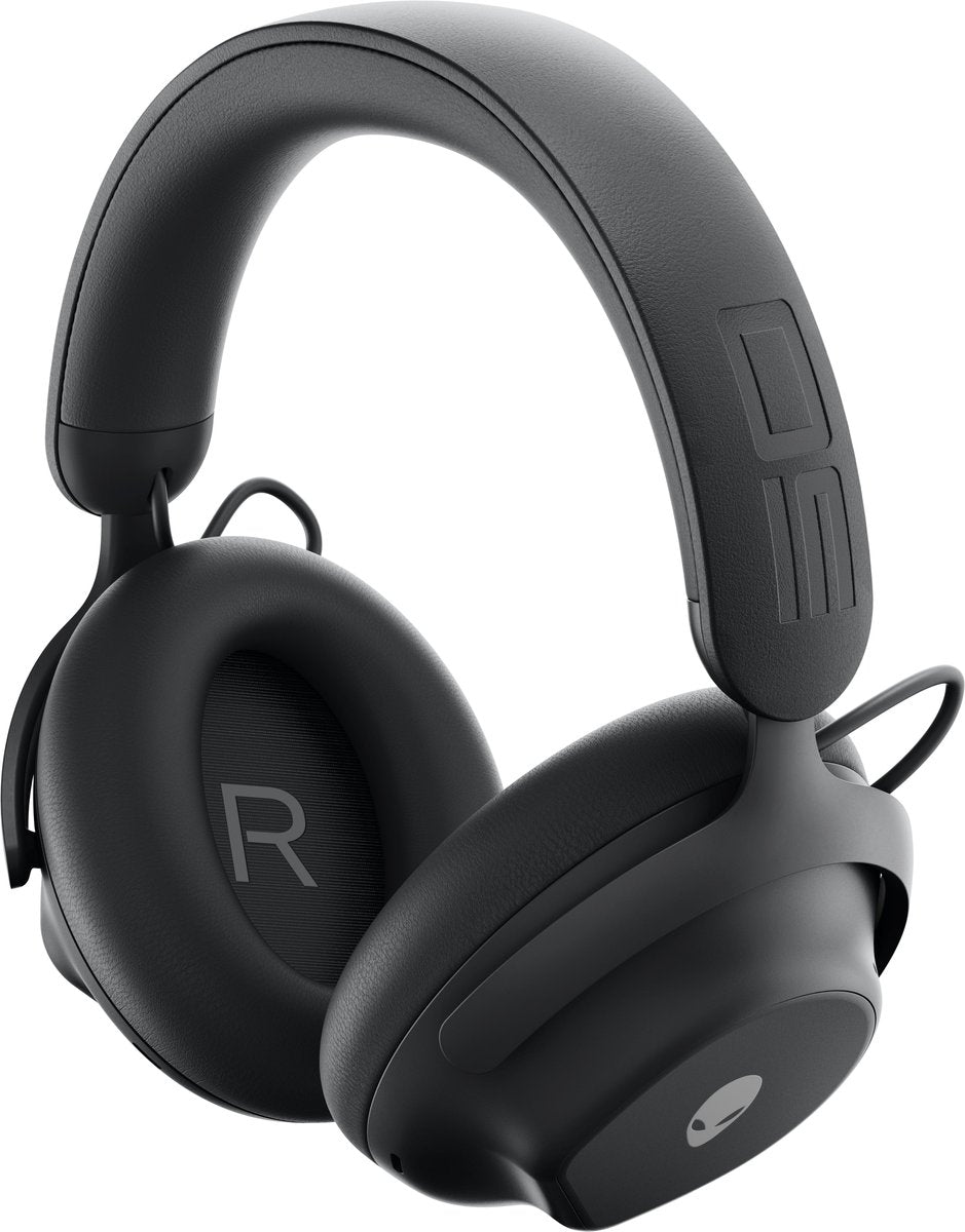 Alienware PRO-HS-G-DEAM Gaming Headset - Wired &amp; Wireless, USB-C, Bluetooth, Black