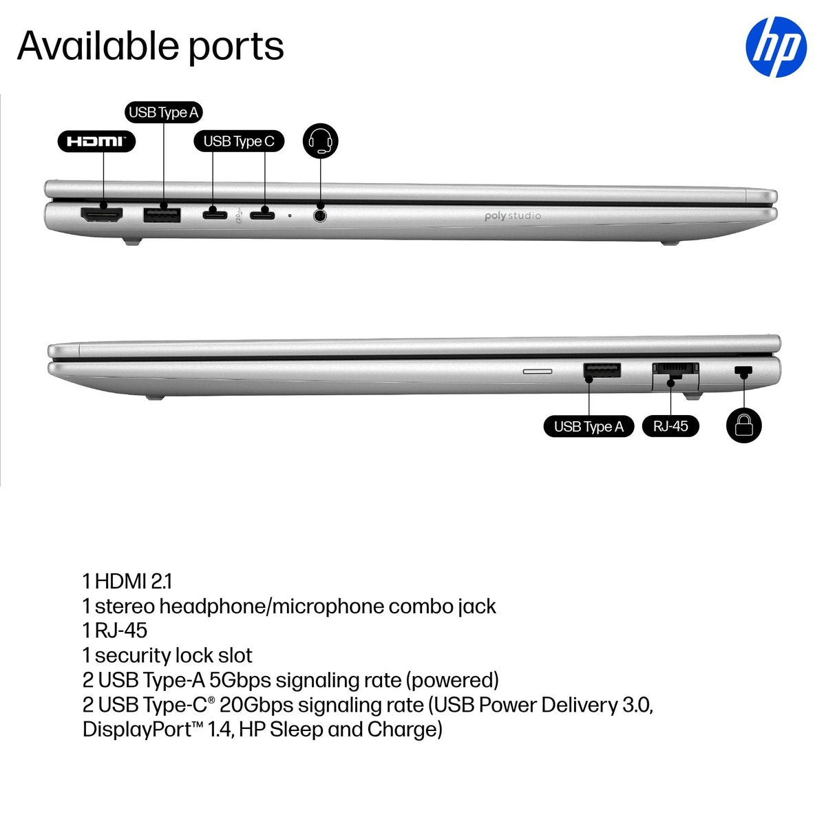 HP ProBook Intel Core 5 120U 16GB RAM 256GB SSD Integrated Intel Graphics 16" WUXGA Windows 11 Pro | Image 5
