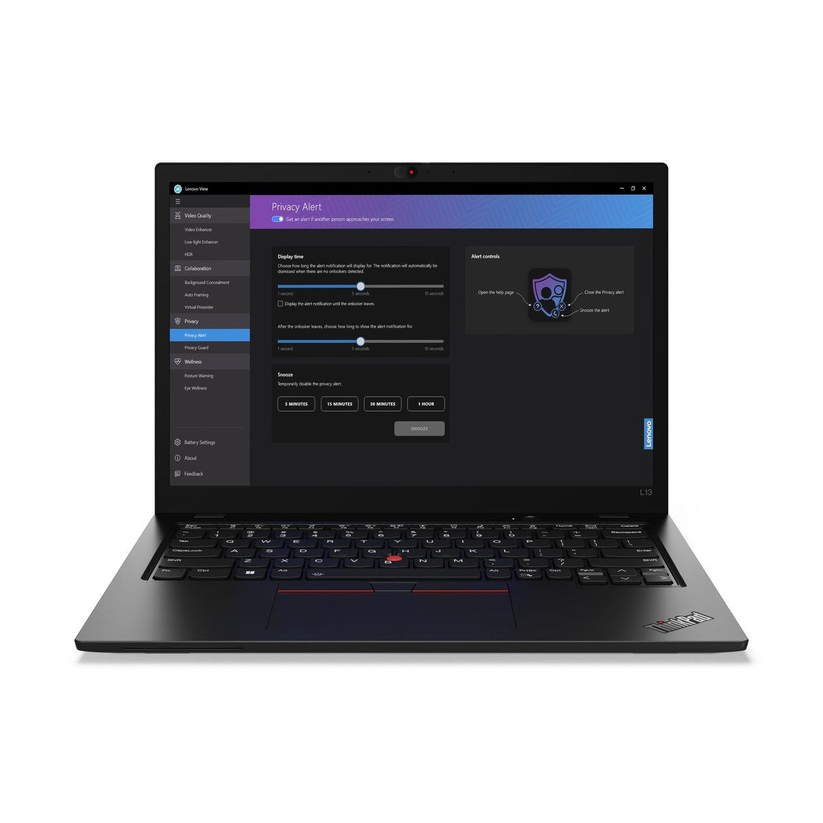 LENOVO NB TP L13 CLAM Intel Core Ultra 5 125U 16GB RAM 256GB SSD 13.3" WUXGA Windows 11 Pro | Image 4
