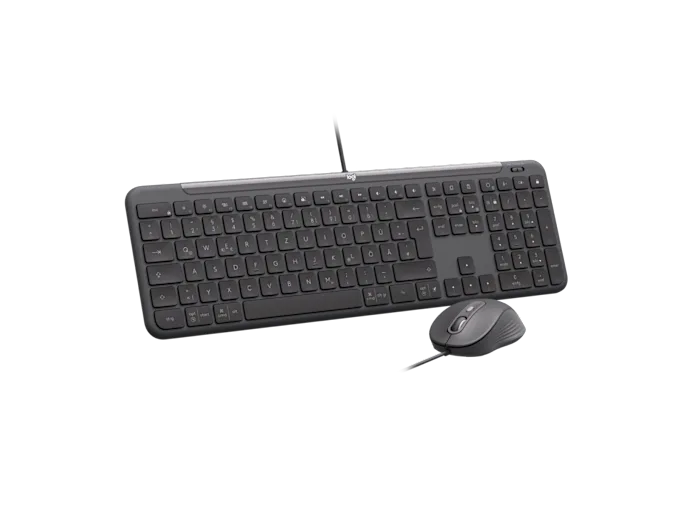 Logitech Signature Slim Wired Keyboard &amp; Mouse Combo MK620 Business UK - Image 3