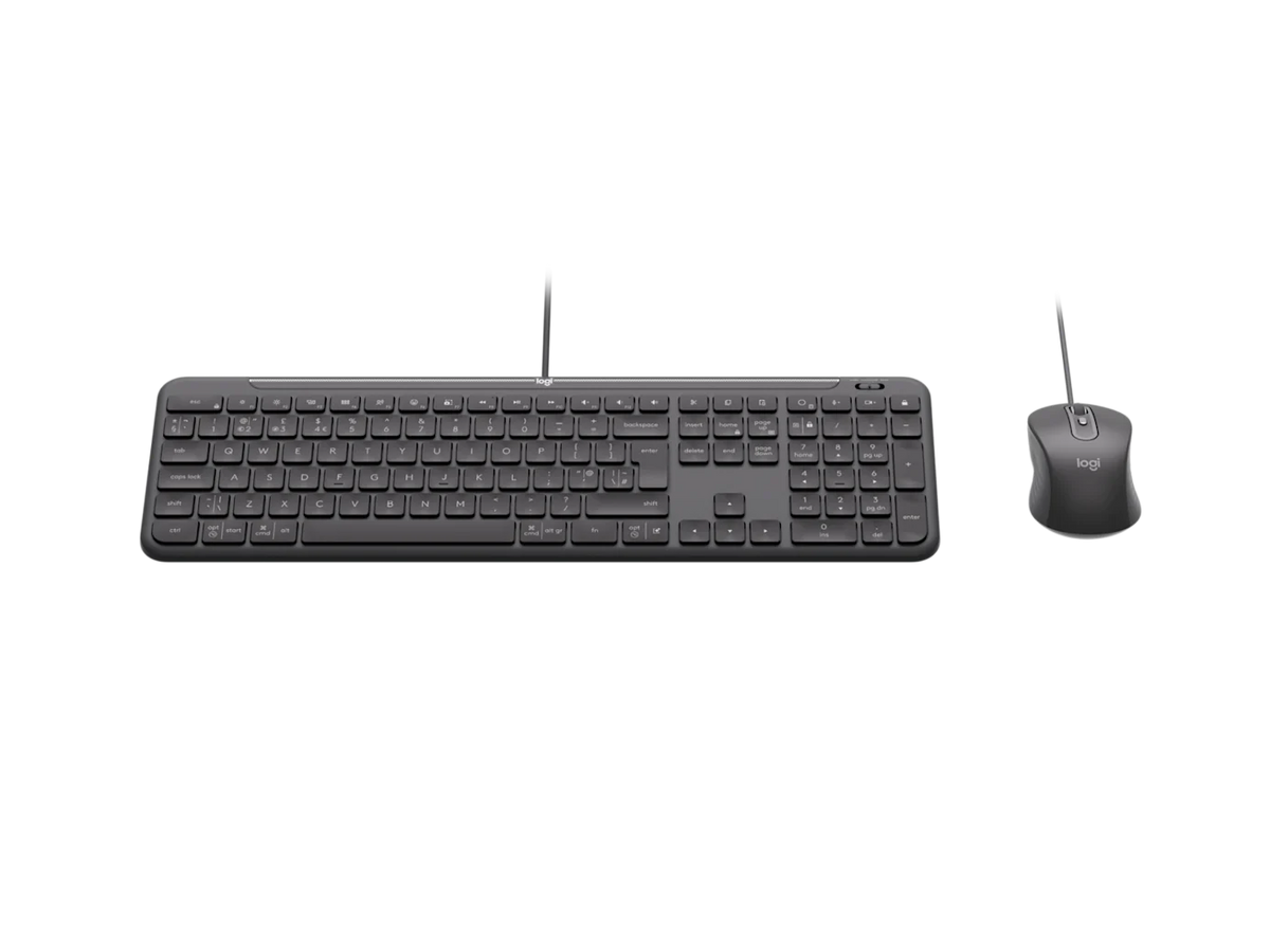 Logitech Signature Slim Wired Keyboard &amp; Mouse Combo MK620 Business UK - Image 2