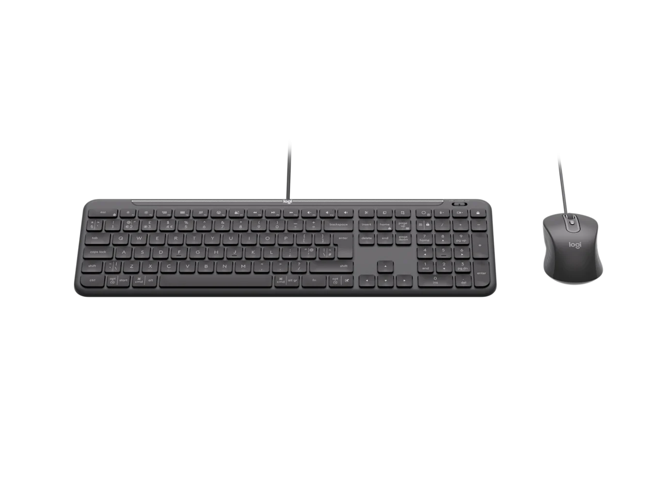 Logitech Signature Slim Wired Keyboard &amp; Mouse Combo MK620 Business UK - Image 2