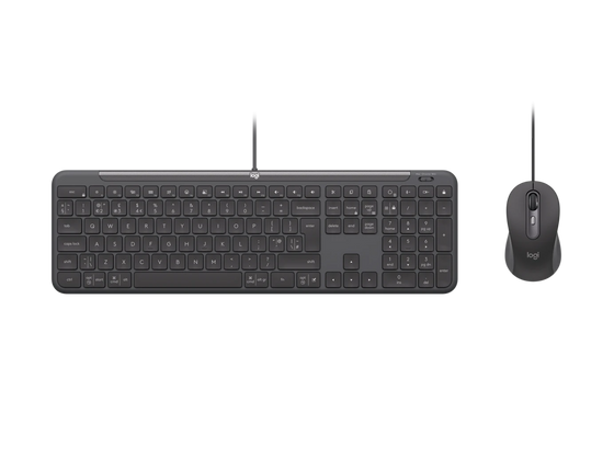 Logitech Signature Slim Wired Keyboard &amp; Mouse Combo MK620 Business UK