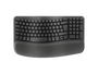 Logitech Wave Keys for Business Wireless Ergonomic Keyboard