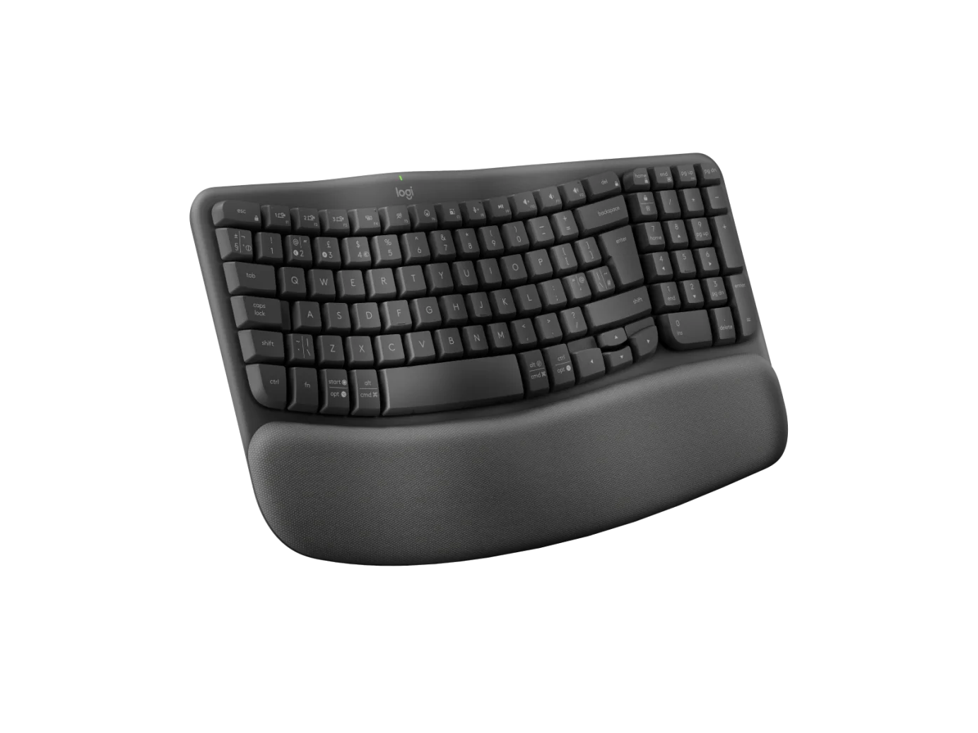Logitech Wave Keys for Business Wireless Ergonomic Keyboard - Image 2