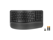 Logitech Wave Keys for Business Wireless Ergonomic Keyboard - Image 6